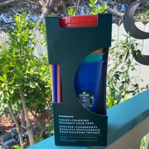 Starbucks color changing cups